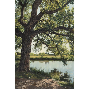 peinture tableau arbre